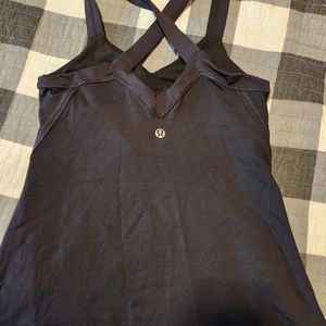 Lululemon tank Black EUC